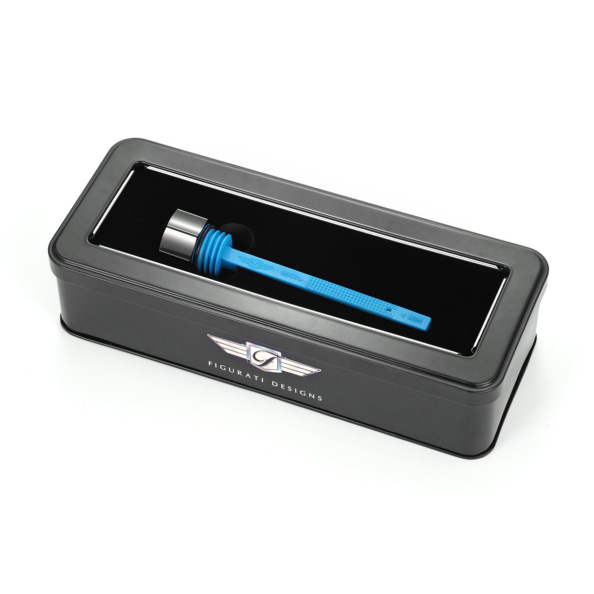 Magnetisk Stål Motor Oliepind til BMW F Series (2017-2025) - Buet Sort