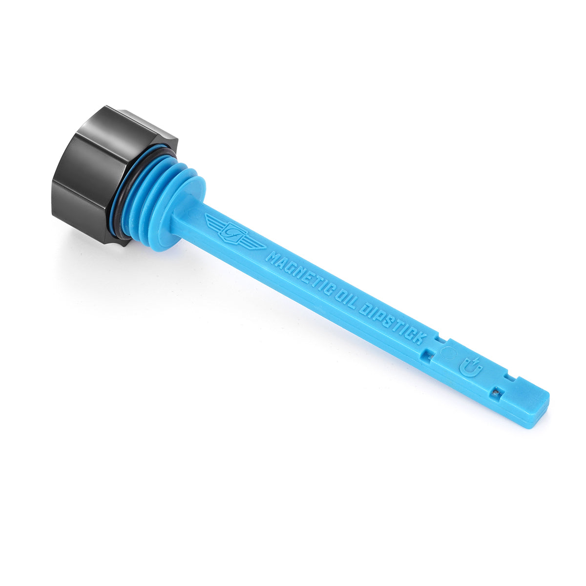 Magnetisk Stål Motor Oliepind til BMW F Series (2017-2025) - Buet Sort