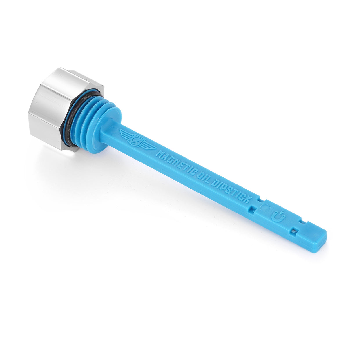 Magnetisk Stål Motor Oliepind til BMW F Series (2017-2025) - Buet Sølv