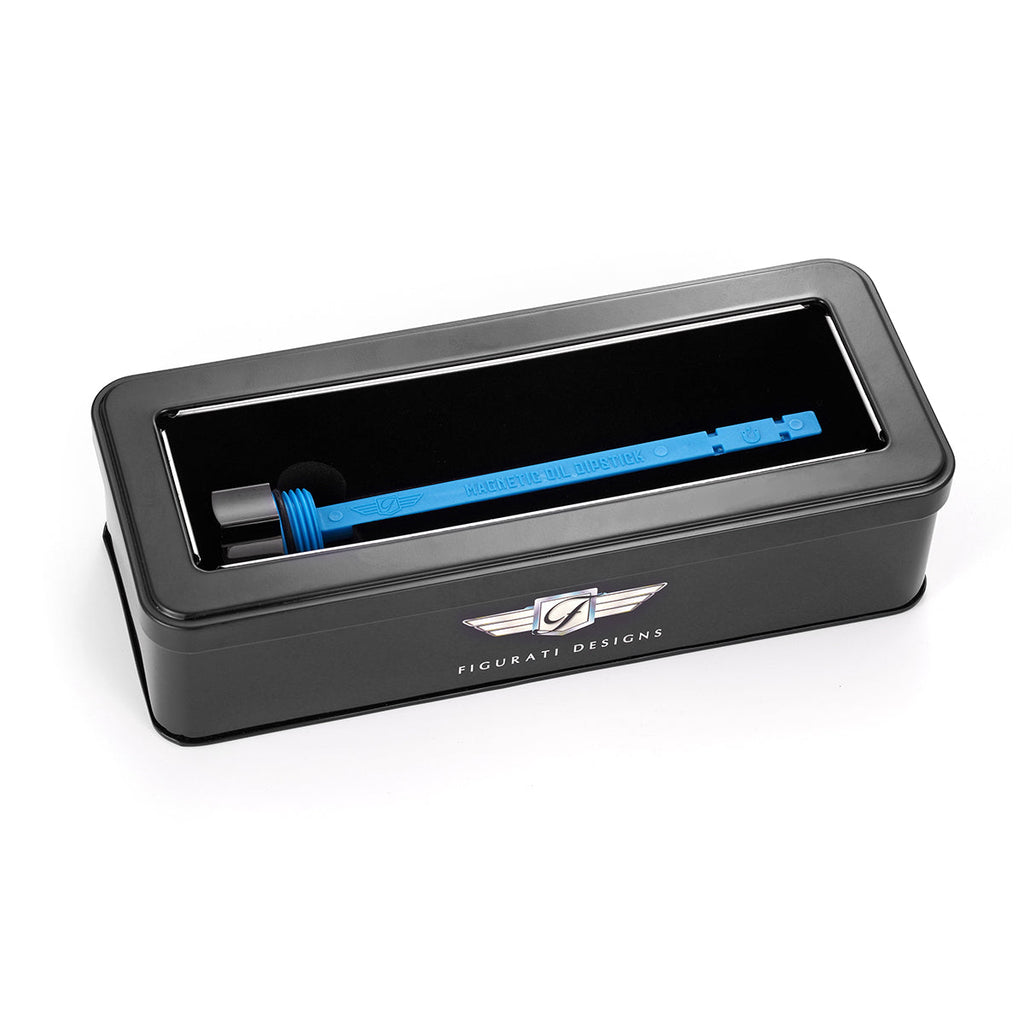 Magnetisk Stål Motor Oliepind til BMW K Series (2010-2025) - Buet Sort