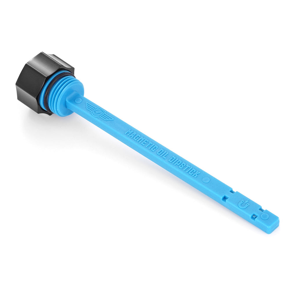 Magnetisk Stål Motor Oliepind til BMW K Series (2010-2025) - Buet Sort