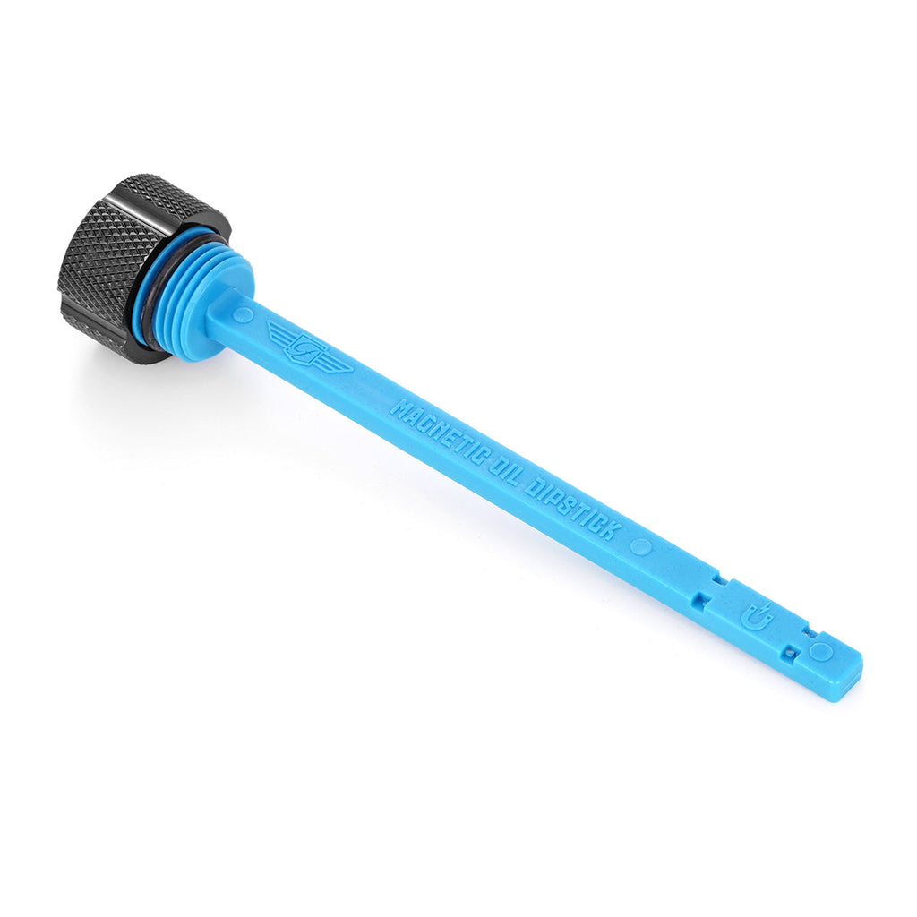 Magnetisk Stål Motor Oliepind til BMW K Series (2010-2025) - Rillet Sort