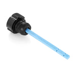 Magnetisk Stål Motor Oliepind til Harley-Davidson FXR (1982-1994) - Rillet Sort