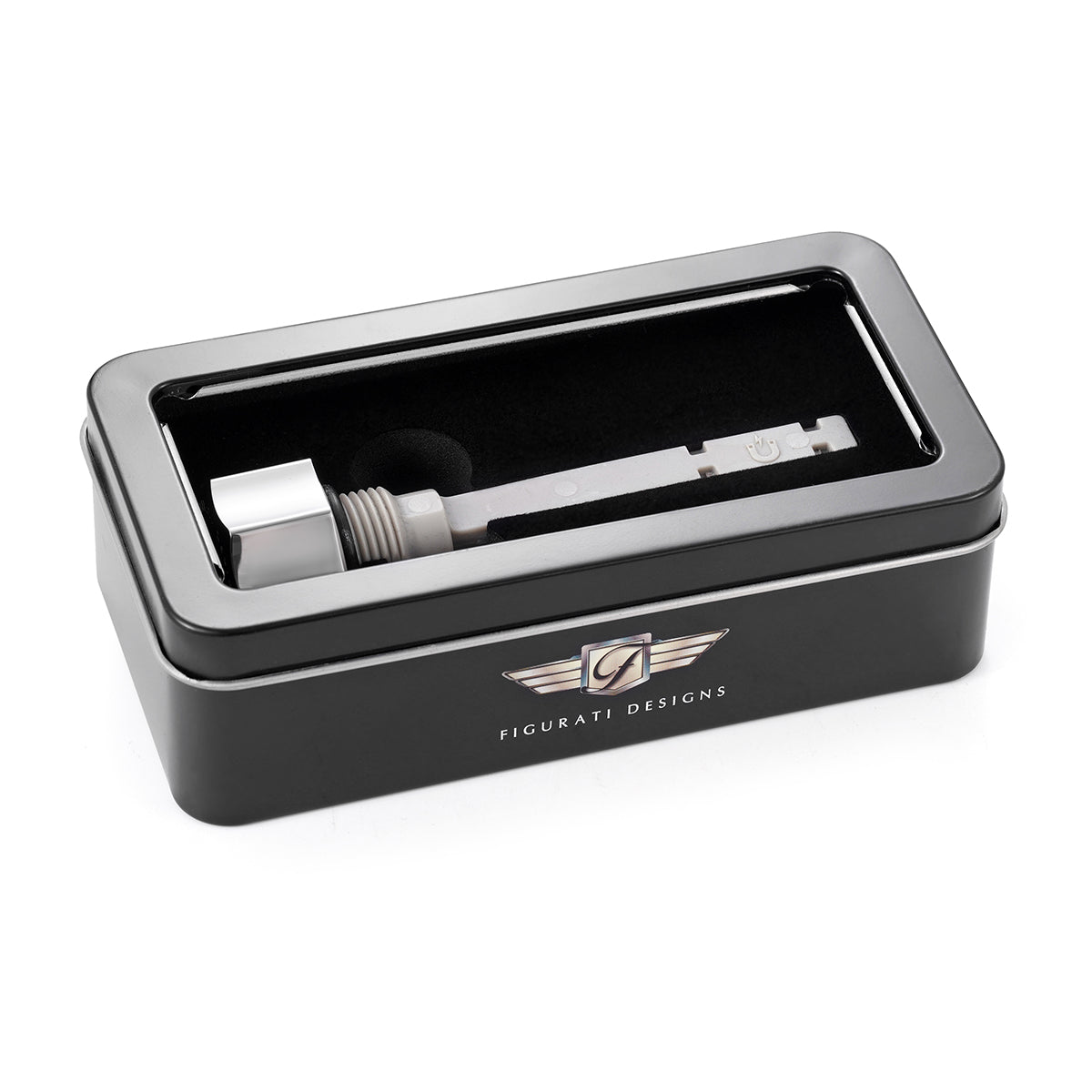 Magnetisk Oliepind til Transmission for Harley-Davidson - Buet Sølv