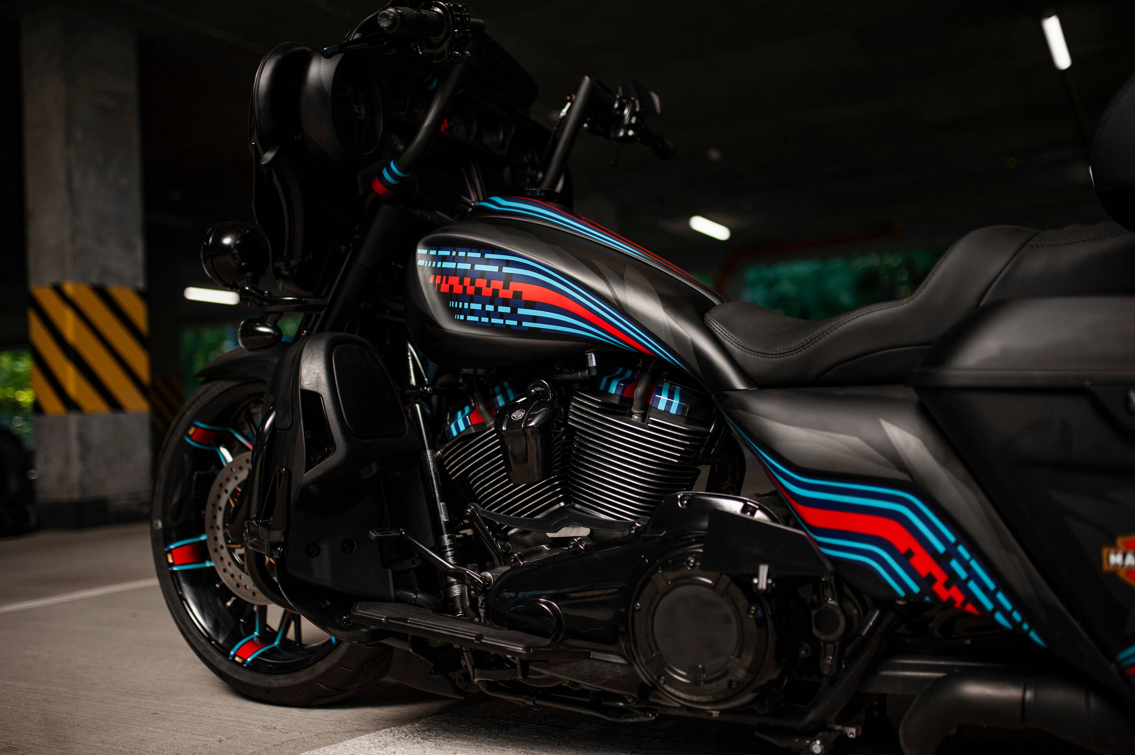 Morocco Style Stretched Side Covers for Harley Davidson Touring 2014 up models