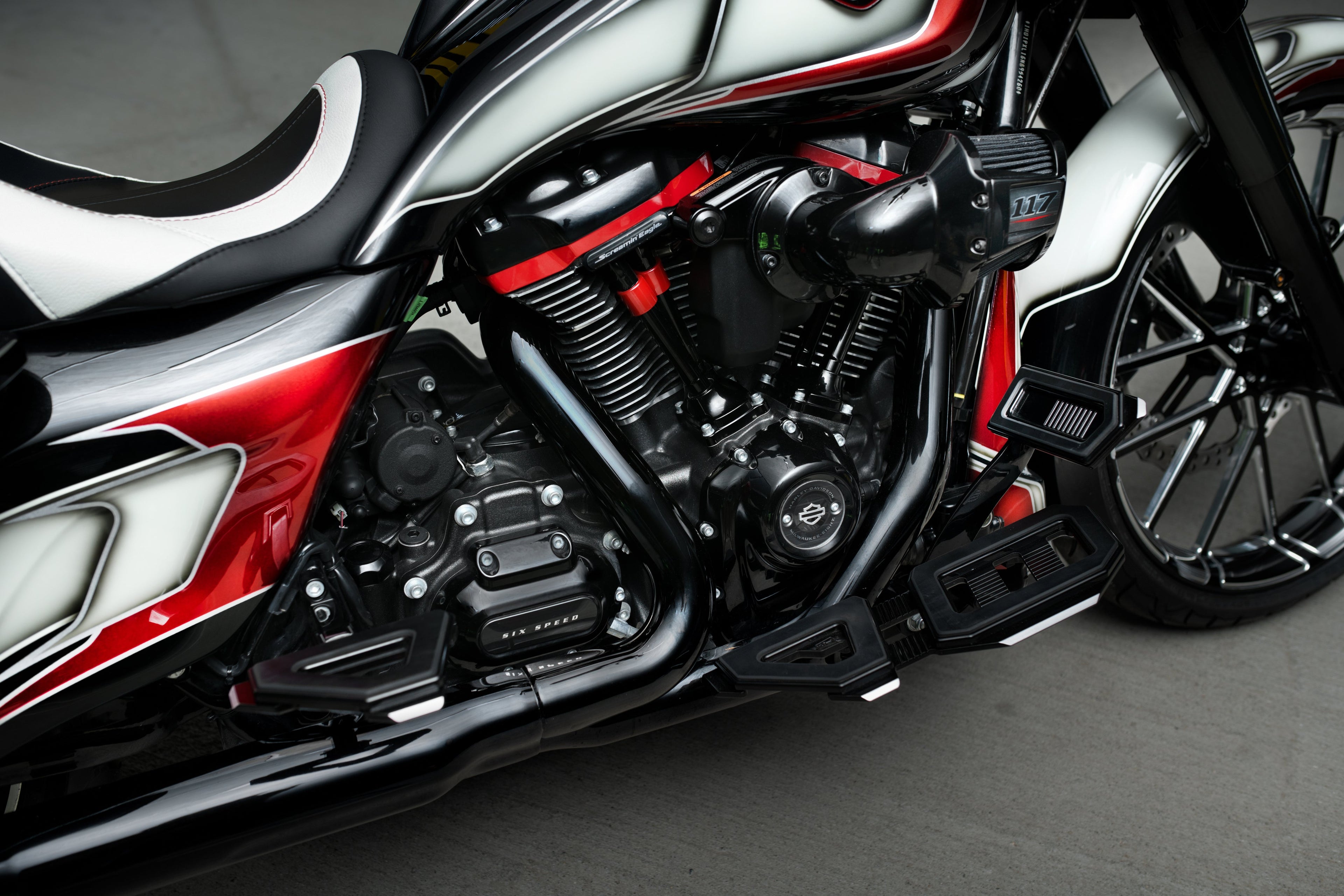 Morocco Side Cover and Celtic Tank Shroud Set For Harley Davidson Touring 2014 up