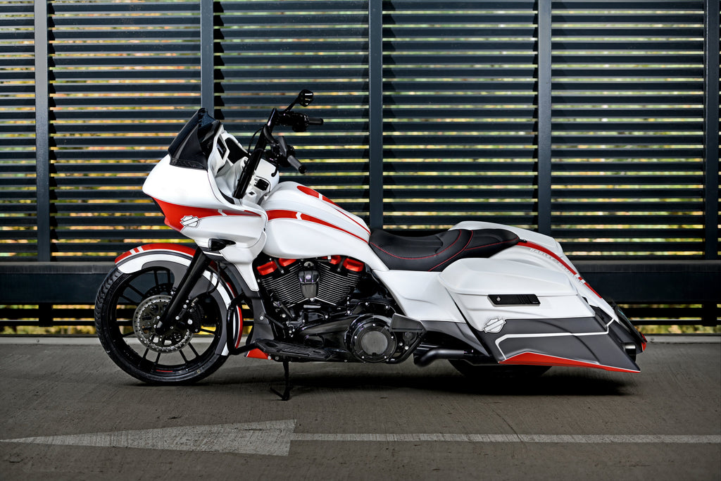 Morocco Side Cover and Celtic Tank Shroud Set For Harley Davidson Touring 2014 up