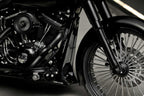 Outlaw Series Radiator Cover for Harley Davidson Softail 2007-2017 models