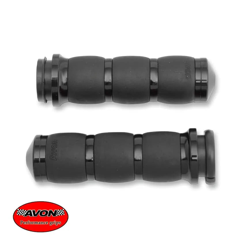 Avon – 3-Ring Velvet Air Håndtag – 25,4 mm (1″) – Sort