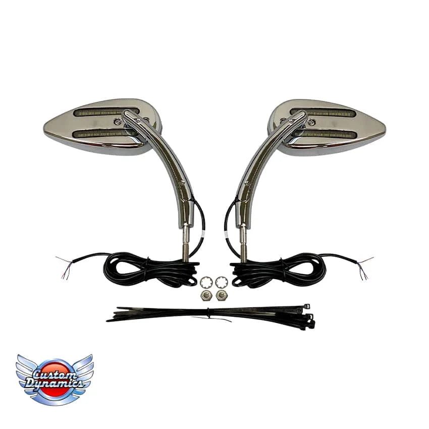 CUSTOM DYNAMICS - DYNAMISK LED SPEJL - CHROME