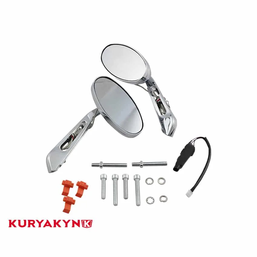 KURYAKYN – Spejl med LED blinklys