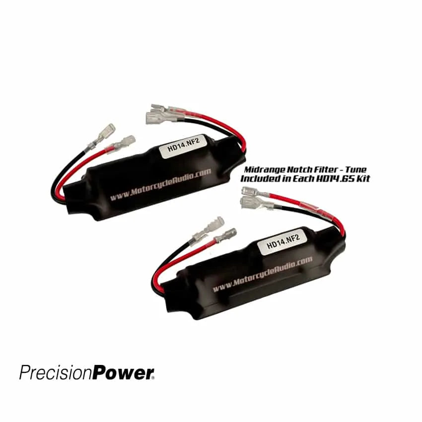 Precision Power – HD14.LVF Lower Fairings med højttalere til H-D Toruing 1998-2023