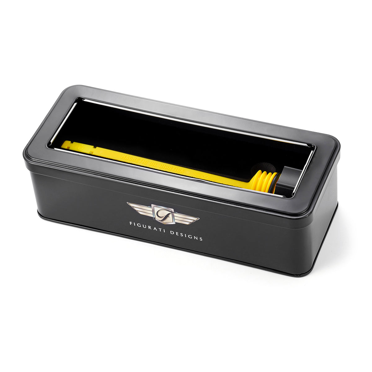 Alu Motor Oliepind til Harley-Davidson Touring M8 (2017-2025) - Buet Sort