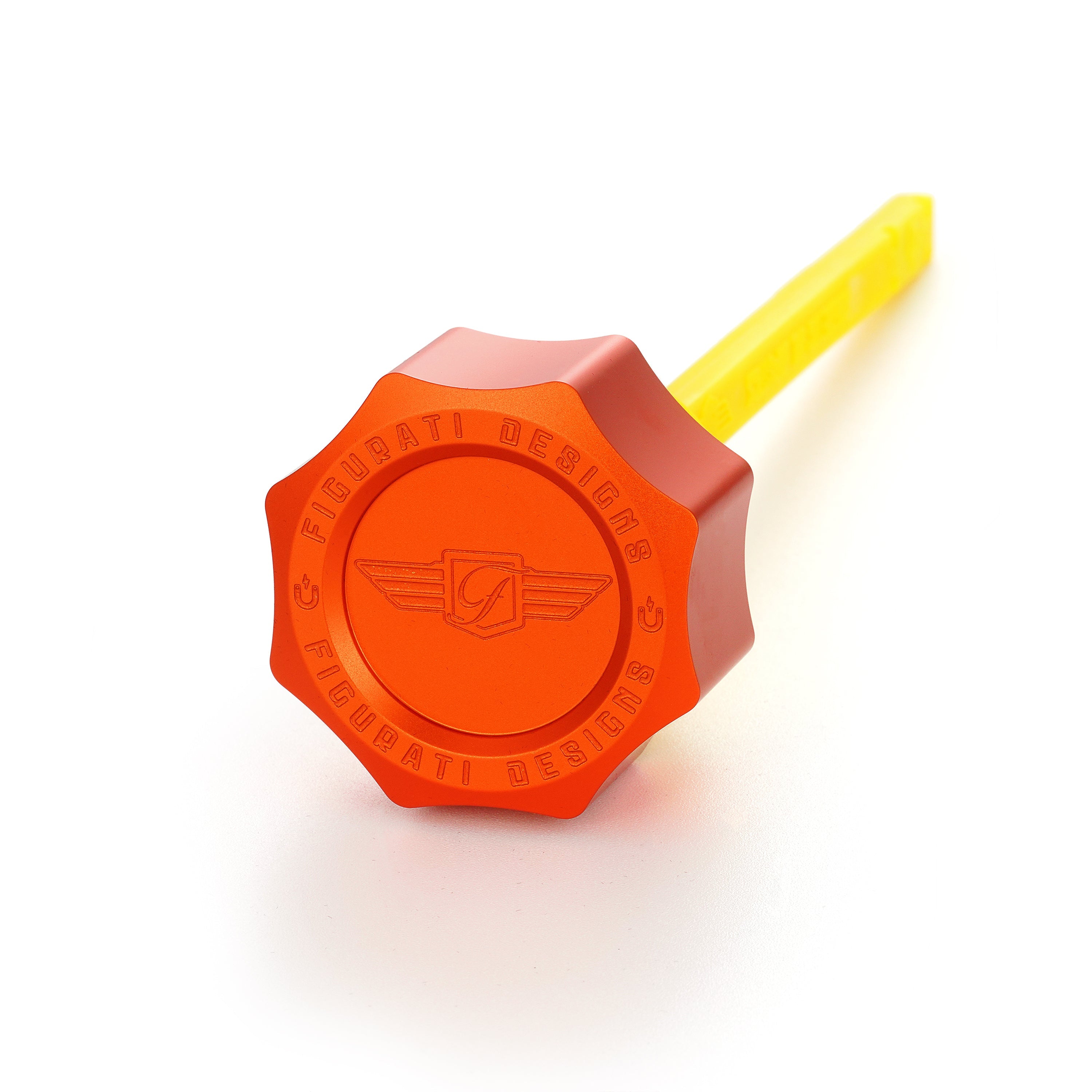 Alu Motor Oliepind til Harley-Davidson Touring M8 (2017-2025) - Buet Orange