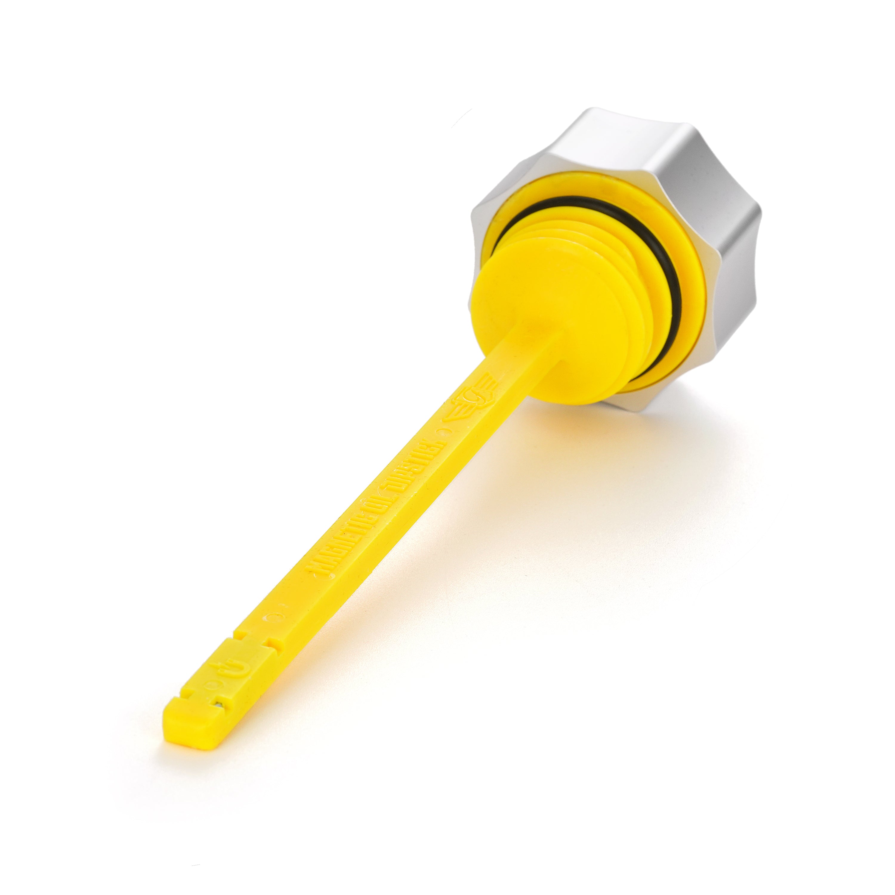 Alu Motor Oliepind til Harley-Davidson Touring M8 (2017-2025) - Buet Rå Sølv