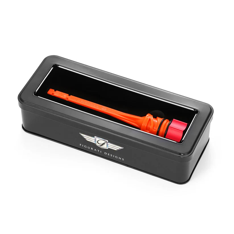 Figurati Magnetic Dipstick in 8-sided Black - Harley M8 Softail