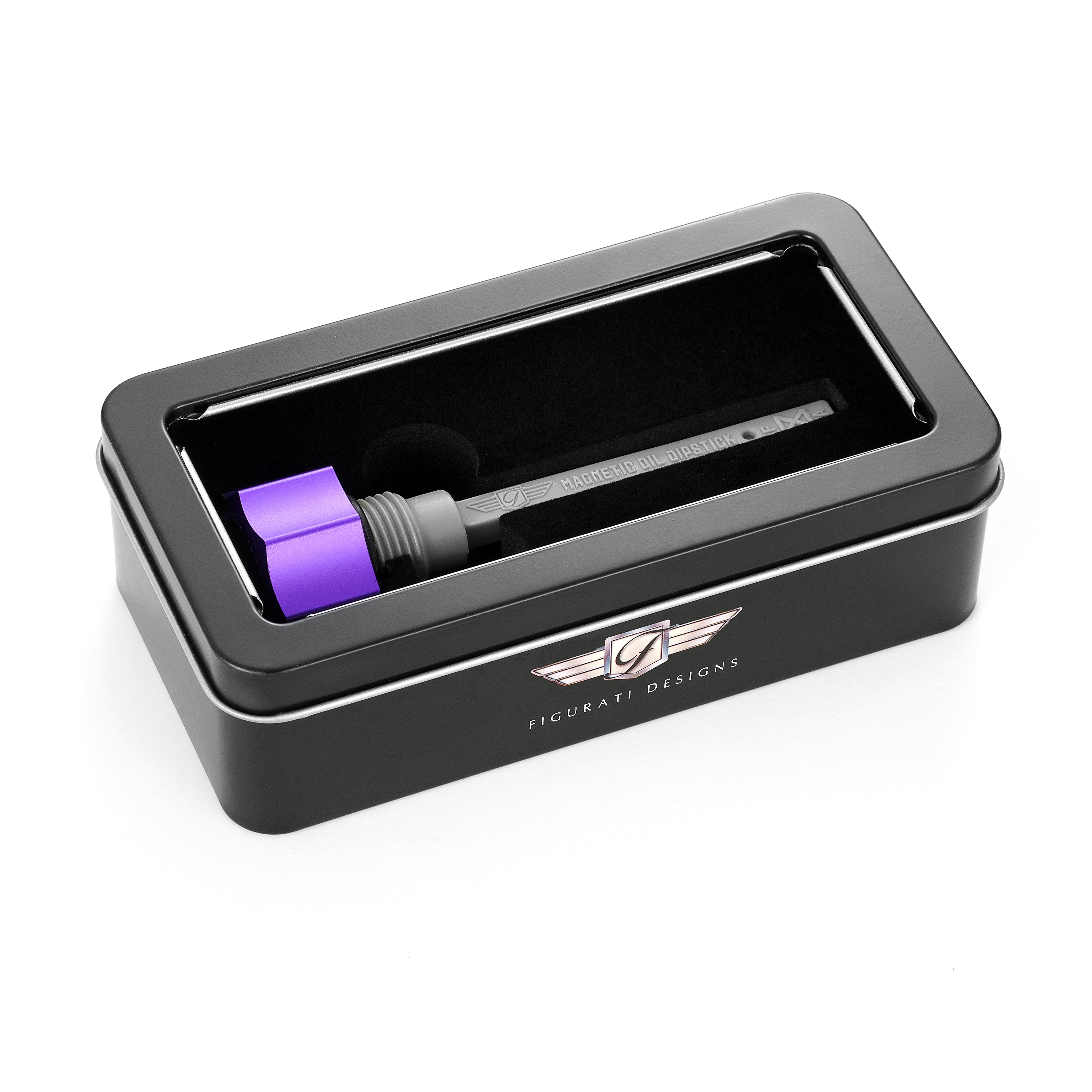 Magnetisk Transmissionsoliepind til Harley-Davidson M8 (2017-2025) - Buet Lilla