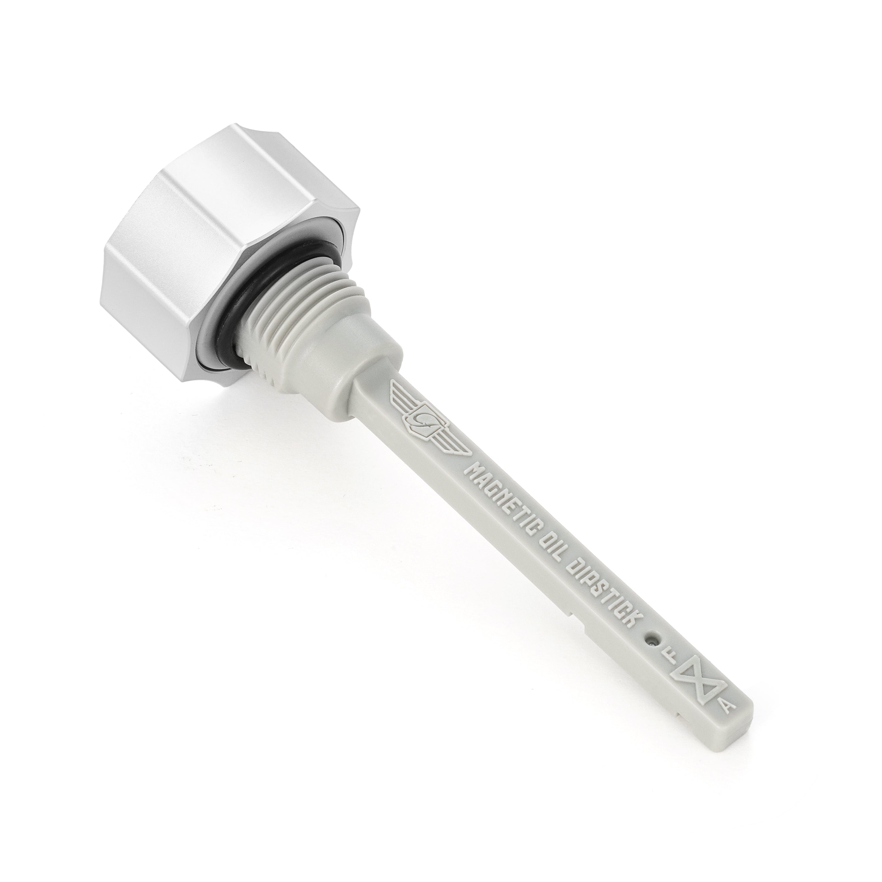 Magnetisk Transmissions-Oliepind til Harley-Davidson M8 (2017-2025) - Buet Rå Sølv