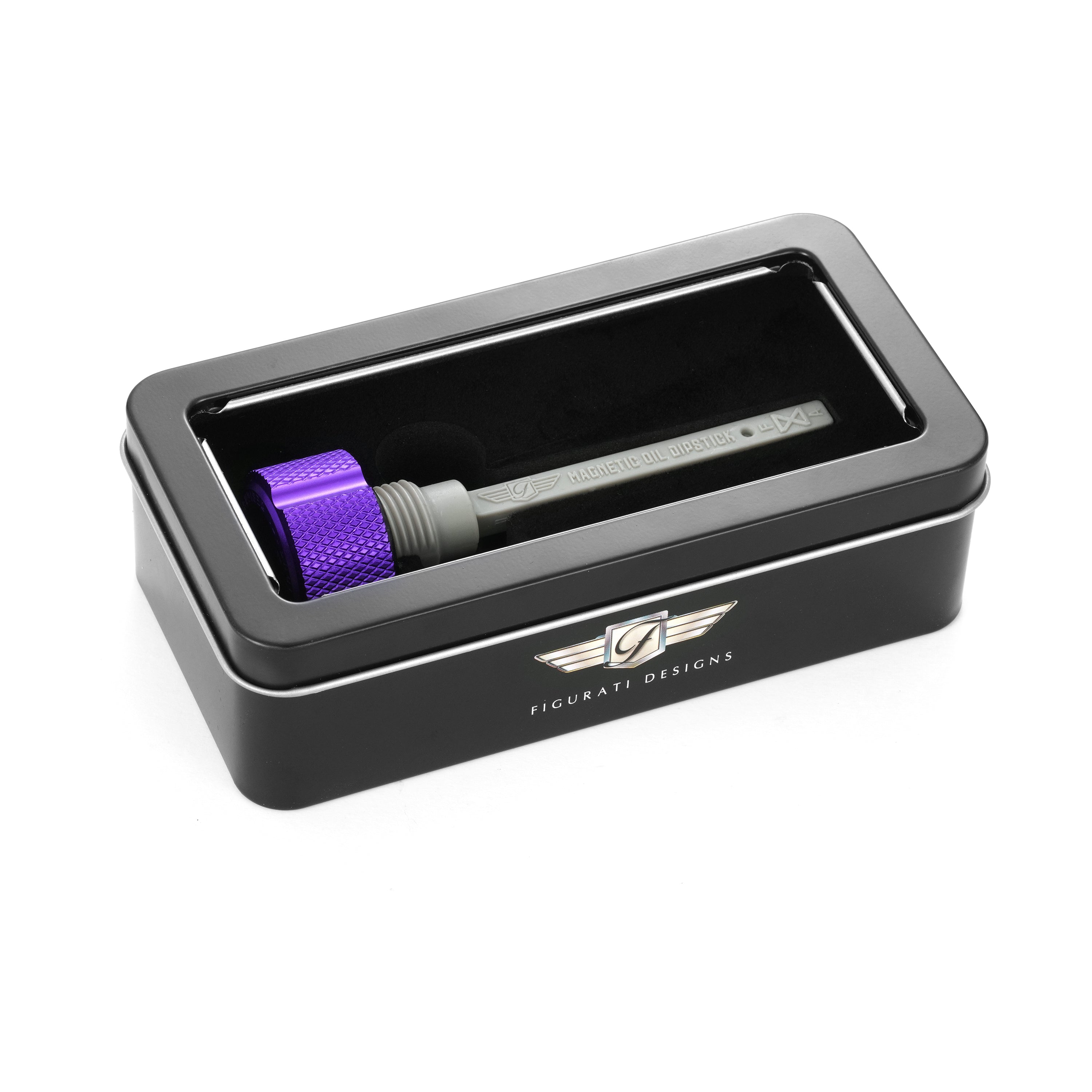 Magnetisk Transmissions-Oliepind til Harley-Davidson M8 (2017-2025) - Rillet Lilla