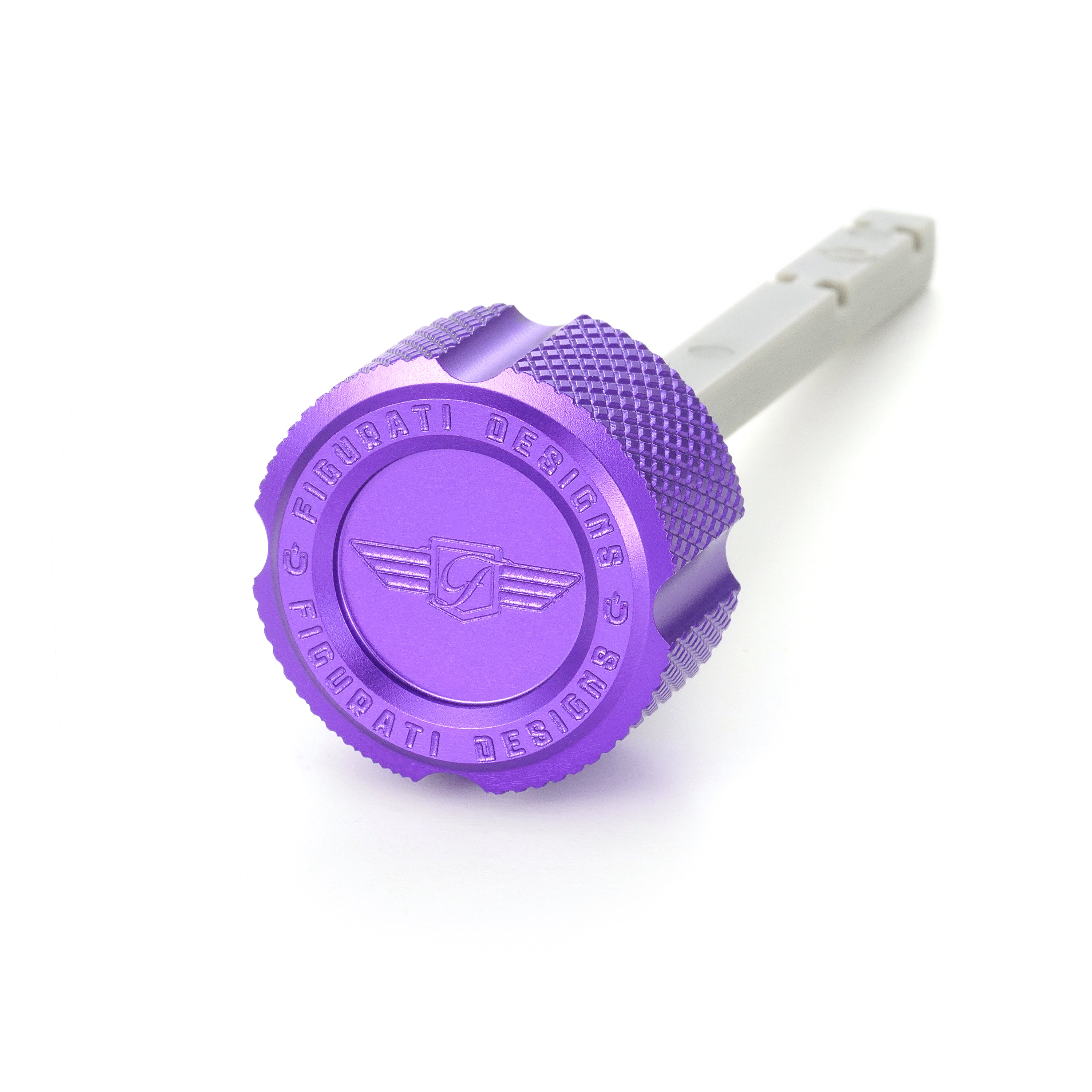 Magnetisk Transmissions-Oliepind til Harley-Davidson M8 (2017-2025) - Rillet Lilla