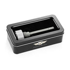 Magnetisk Transmissions-oliepind til Harley-Davidson M8 (2017-2025) - Rillet Rå Sølv