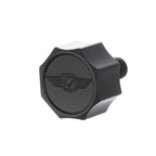 Sædeskrue - Buet Sort