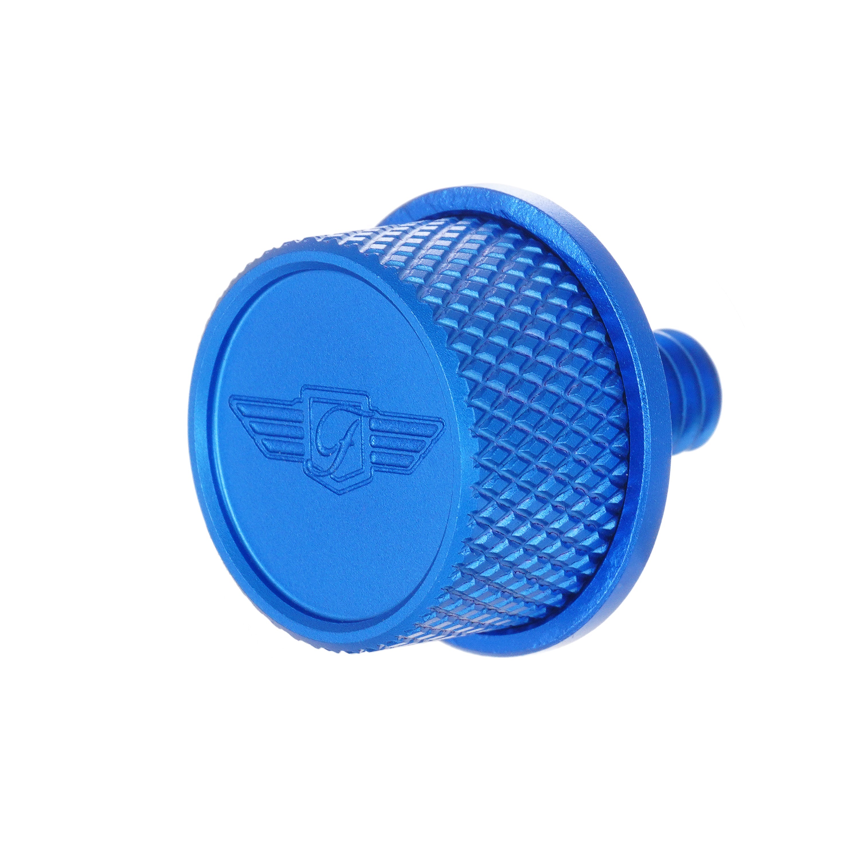 Sædeskrue - Riflet Blå