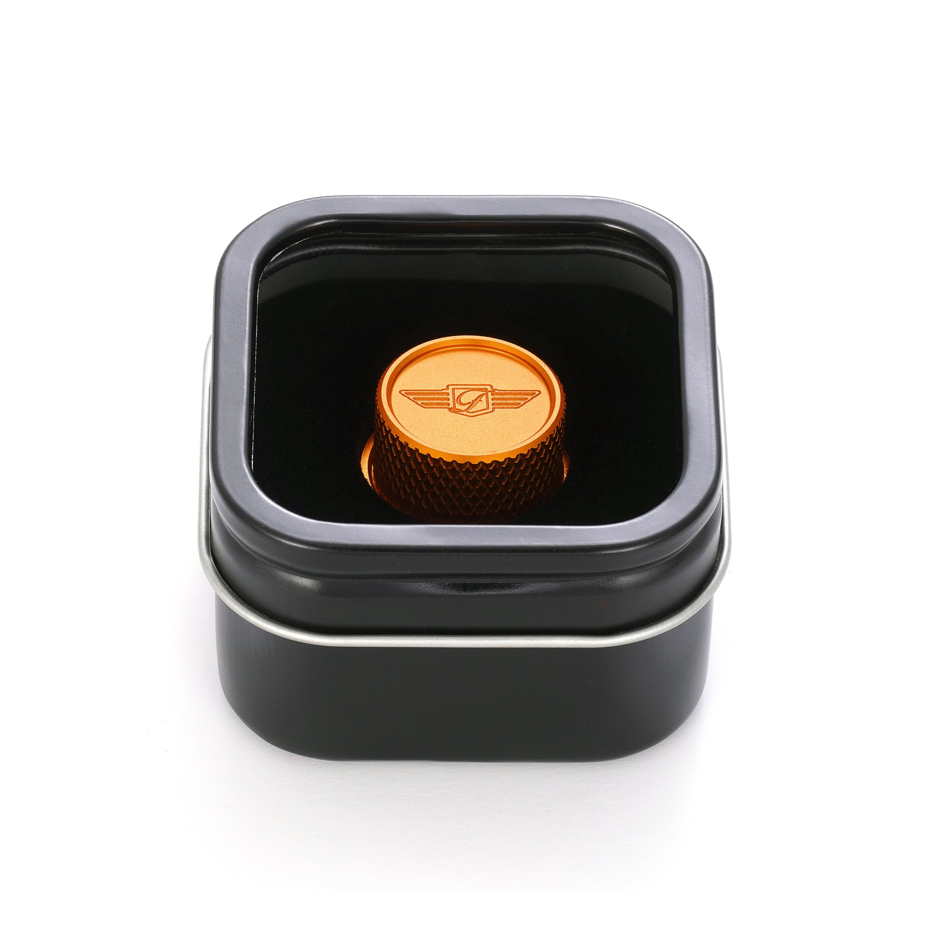 Sædeskrue - Riflet Guld