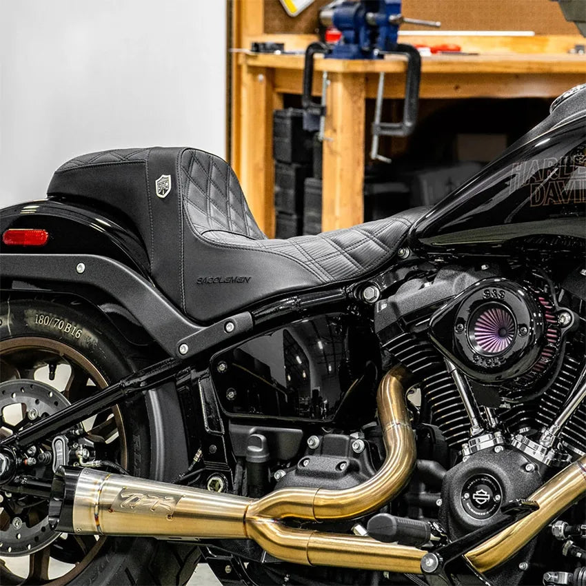 Saddlmen SDC Performance Grip – Pro Series u/ryglæn til (Softail/Touring/Dyna)