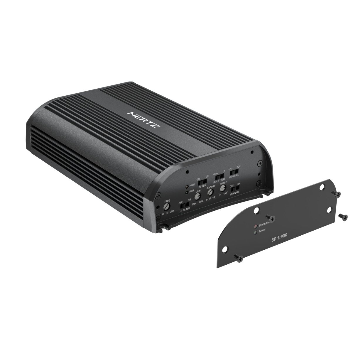 Hertz SP 1.900 – The subwoofer amplifier for uncompromising sound