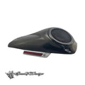 Speed By Design Molly Whopper sidetaske låg med 8" højtaler udskæring til Harley-Davidson Street Glide, Road Glide og Electra Glide 2014-2023