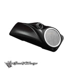 Speed By Design Twisted 8 sidetaske låg med 8" højttaler udskæring til Harley-Davidson Street Glide, Road Glide og Electra Glide 2014-2023