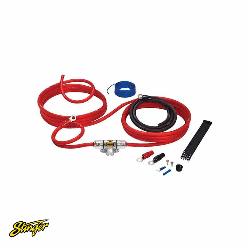 Stinger Strøm/RCA kabel 20MM²