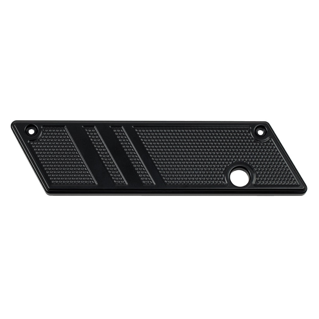 Latch Covers Stripes Black