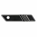 Latch cover Stripes Contrast Cut