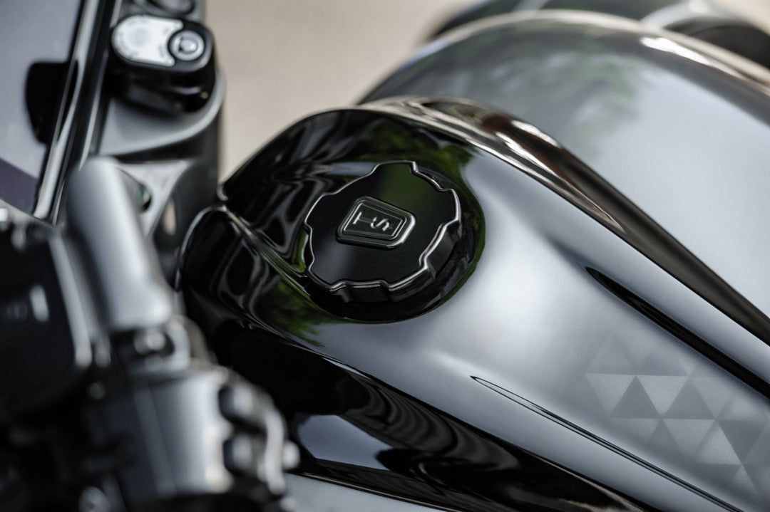 Black Series Gas Cap for Harley Davidson Touring models