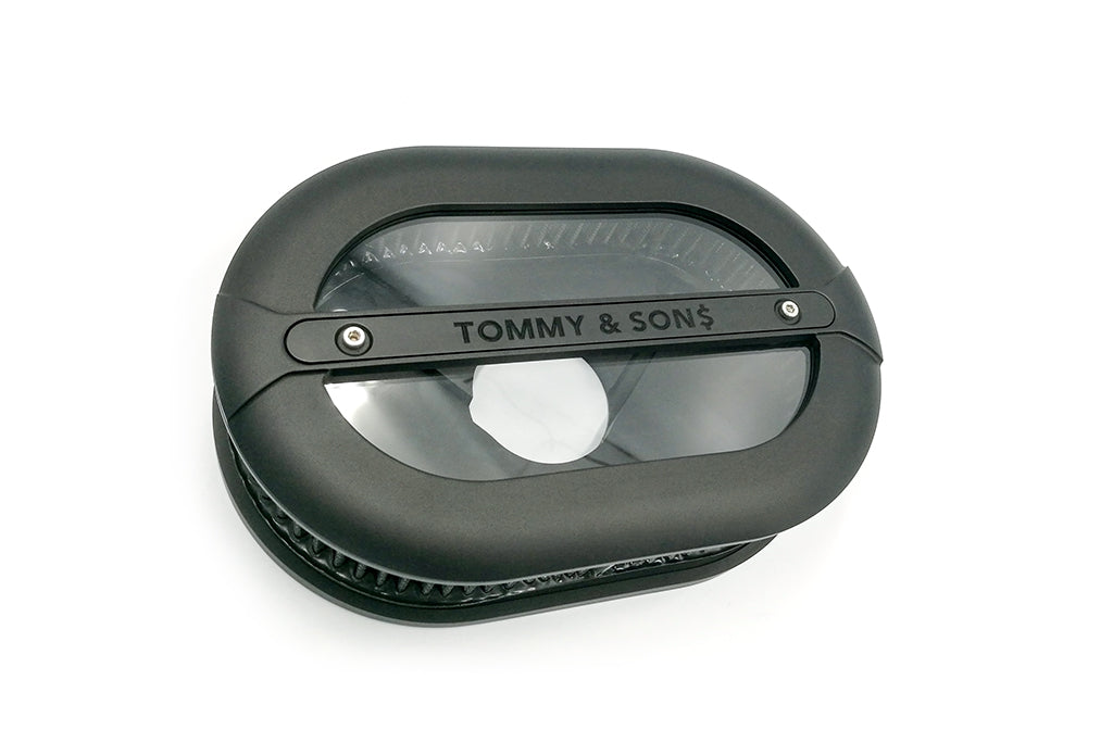 "Black Series" Air Filter for Harley Davidson Milwaukee-8 Transparent