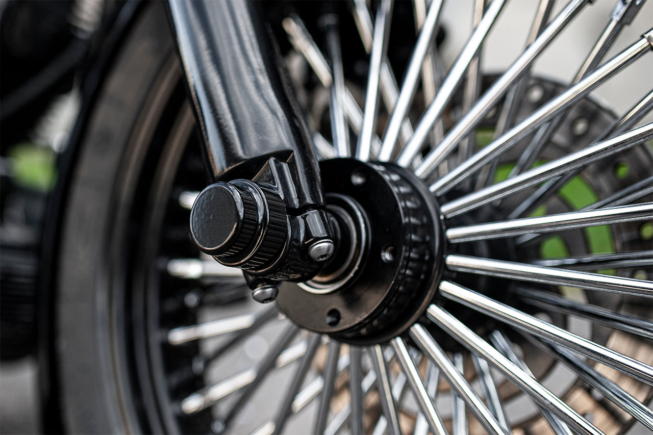Front Wheel Axle Covers for Harley Davidson (Universal)