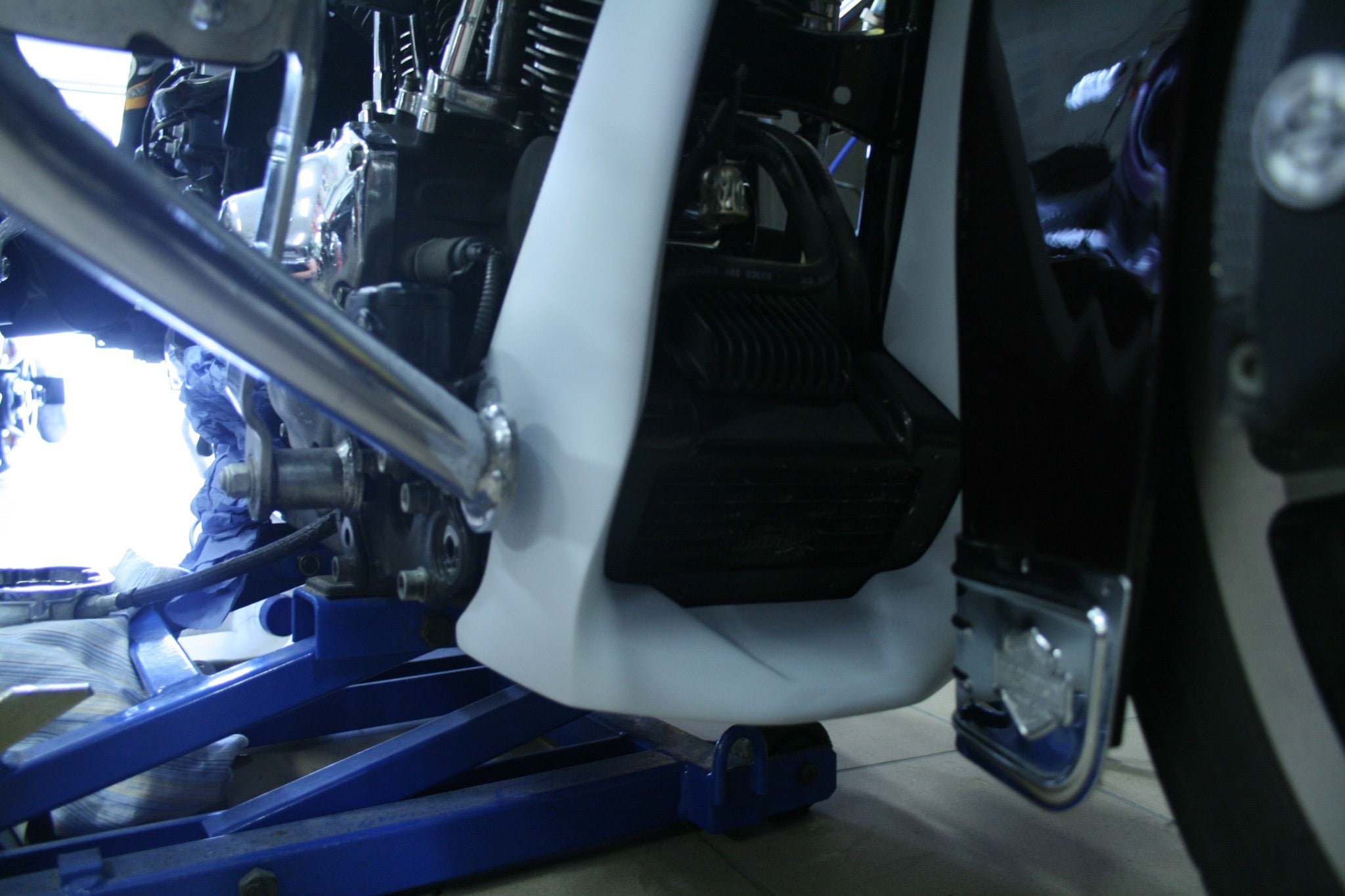 Celtic Chin Spoiler For Harley Davidson Touring 2009-2016 Models With Oil Cooler