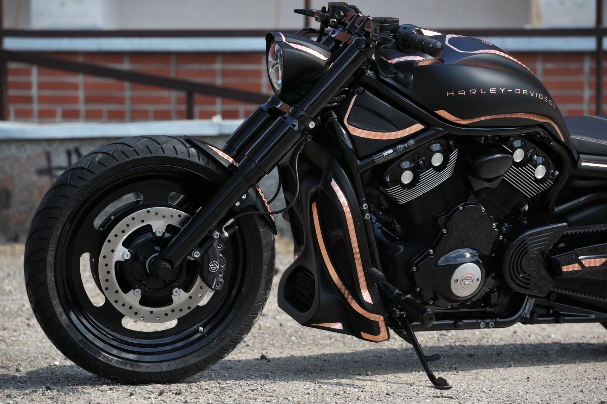 ReDevoted Front Fender for Harley Davidson V-Rod 2006-2011 Models