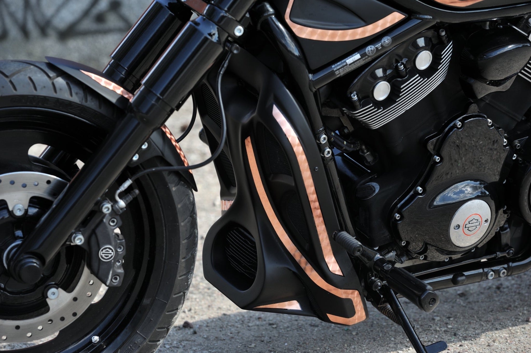 ReDevoted Front Fender for Harley Davidson V-Rod 2006-2011 Models
