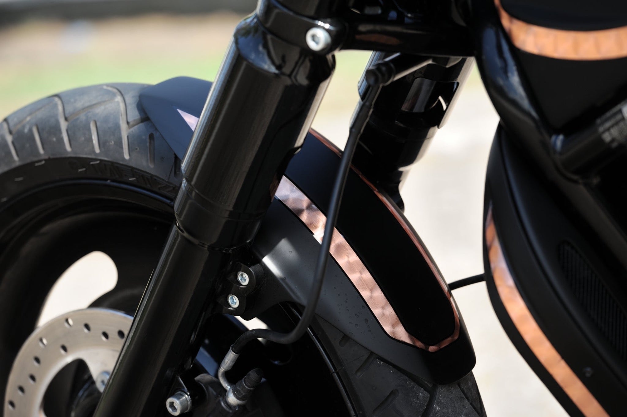 ReDevoted Front Fender for Harley Davidson V-Rod 2006-2011 Models