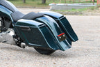 Flow Stretched Saddlebags w/o Lids for Harley Davidson Touring 1993 - 2013 models