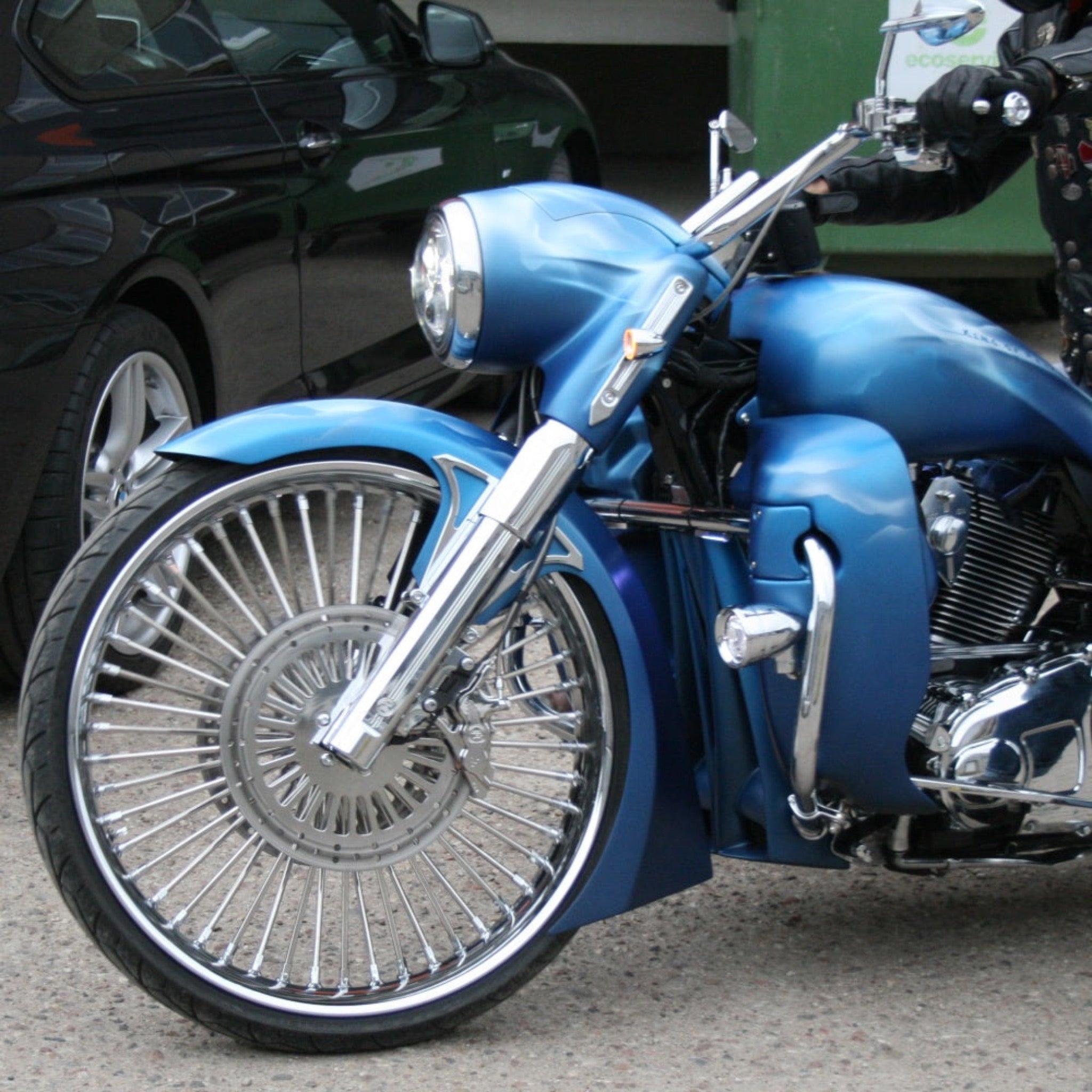 Nacelle Headlight for Harley Road King 2014 up models