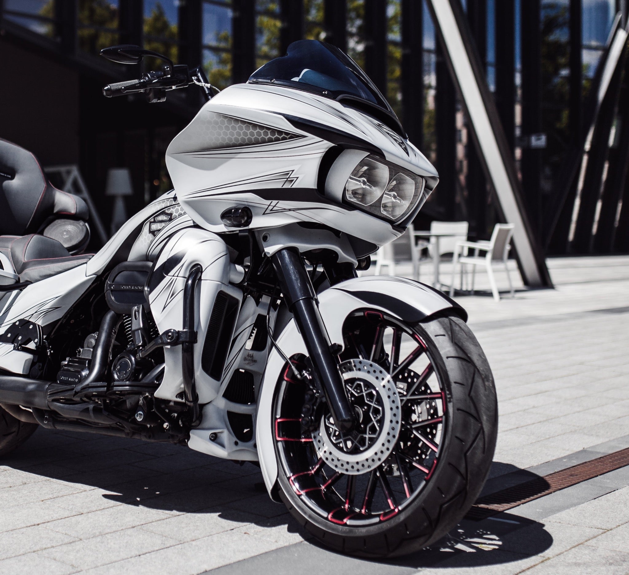 T&S Wrapper Front Fender for 5.5x 21" Wheel Touring 2014-2023