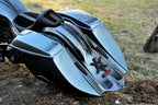 Billow set of stretched rear fender and saddlebags for Harley Davidson Touring 2014 up
