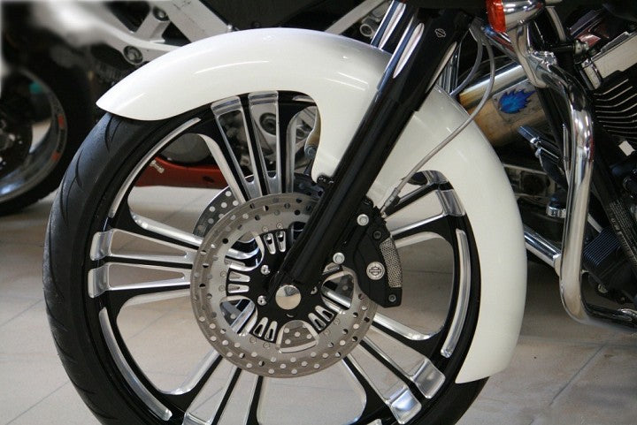 T&S Wrapper Front Fender  for 23" Wheel Touring 2014-2023