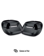 40L - Lamellar Raven Ekstra Store Malet Motorcykel Hård Sadeltasker til Harley Softail Street Bob FXBB