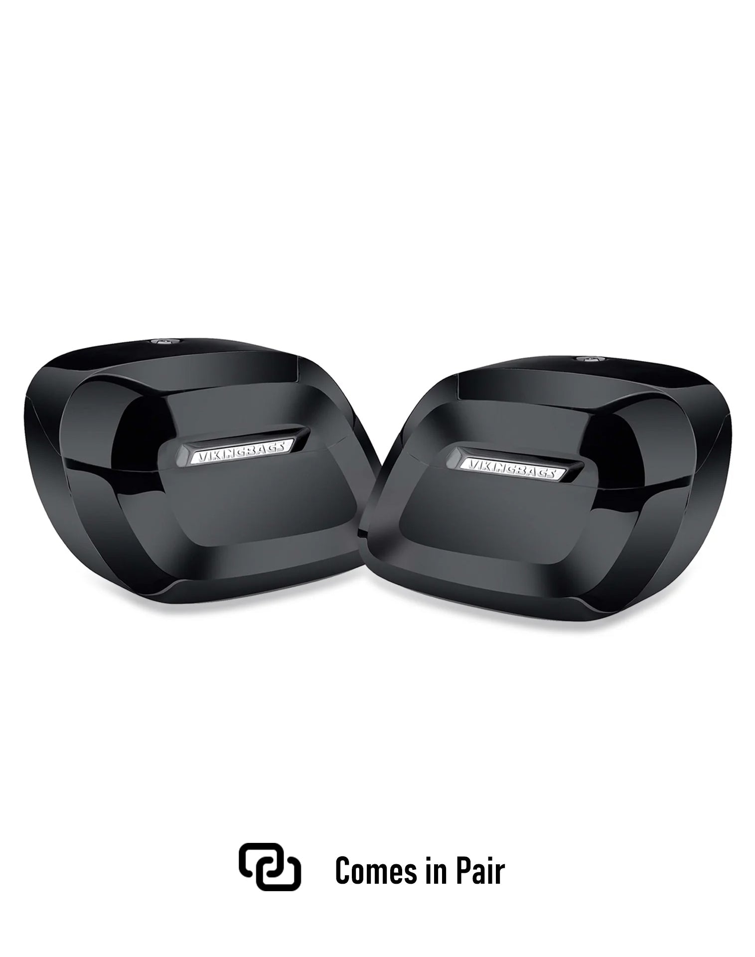 40L - Lamellar Raven Extra Large Painted Motorcycle Hard Saddlebags for Harley Softail Low Rider S FXLRS