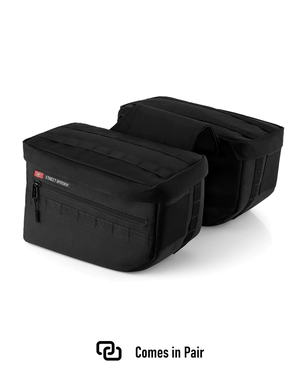 18L - Patriot Cordura Throw-over Sidetasker til Harley Softail Low Rider S FXLRS
